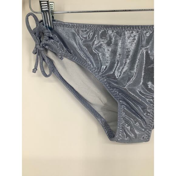 Norma Kamali Women's Medium Misty Blue Jason Bikini Bottom Beach Swimwear L15-32 - Picture 4 of 8